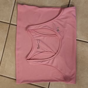 Under Armour heatgear tan top size L